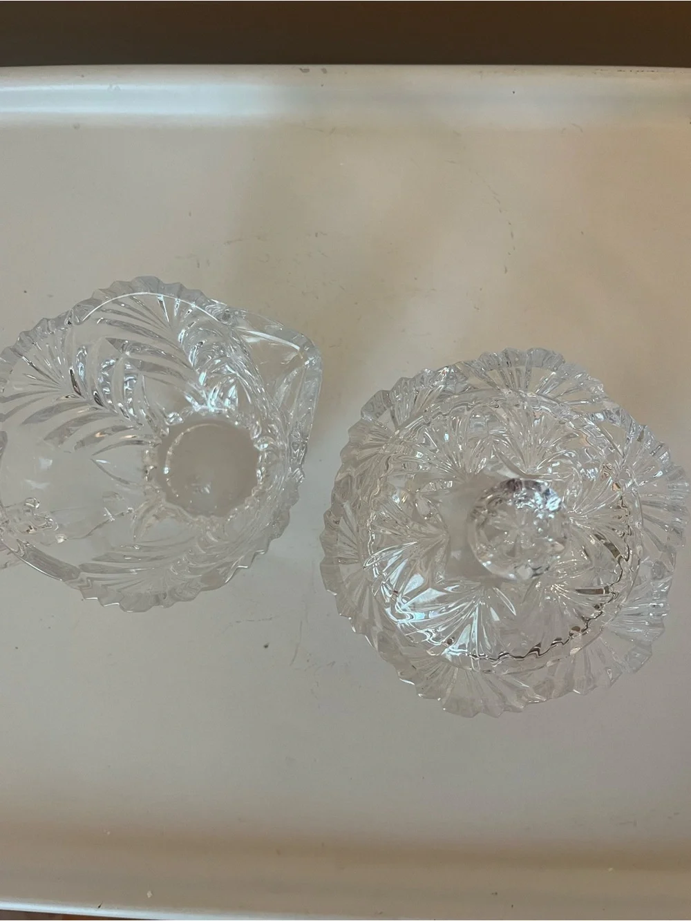 Noritake vintage crystal